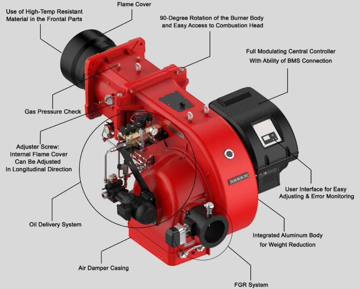 Dual Fuel Burner